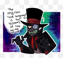 Killin It - Supervillain Emoji,Black Hat Villainous Emotion