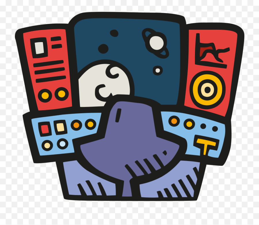 Control Icon Cartoon Png Clipart - Mission Control Png Emoji,Good Samaritan Emojis