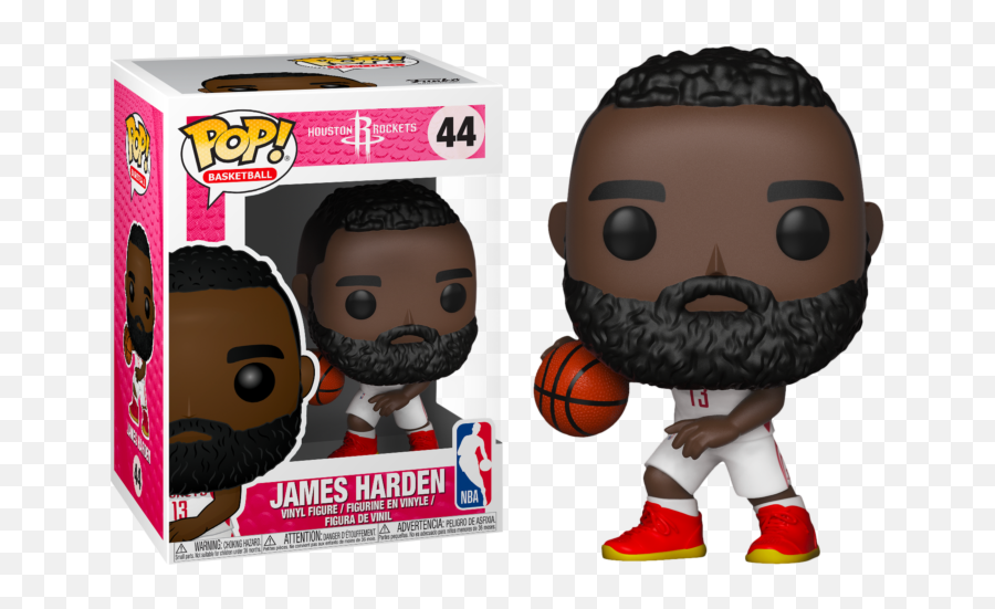 Nba Basketball - James Harden Houston Rockets Pop Vinyl Figure Funko Pop Harden Emoji,James Harden No Emotion