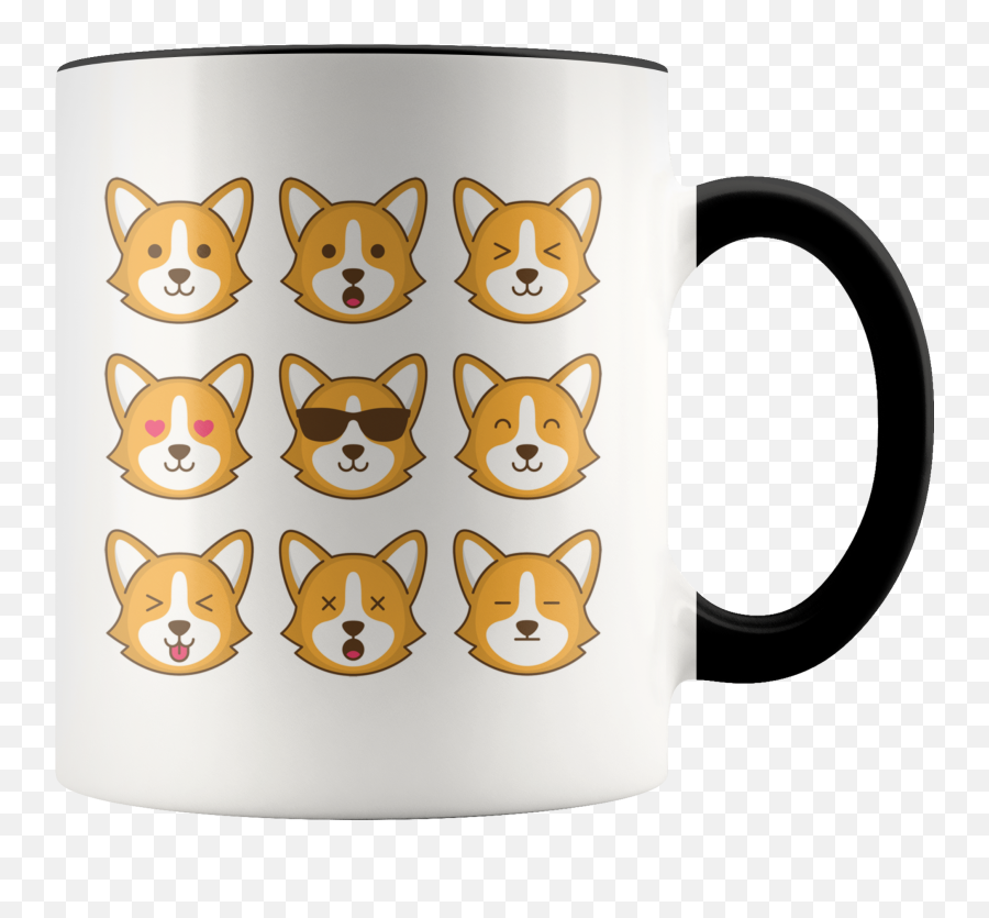 Animal Theme Coffee Mugs Emoji,Christmas Dog Emojis