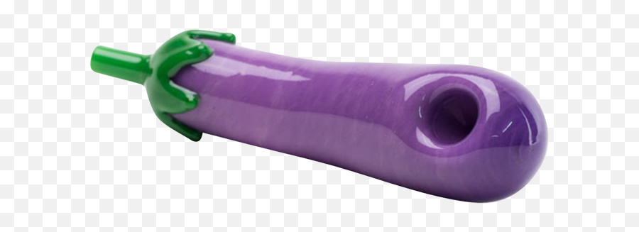 Eggplant Emoji Hand Pipe - Sex Toy,Stretching Emoji