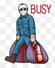 Jason Voorhees - Telegram Sticker Emoji,Jason Voorhees Emojis