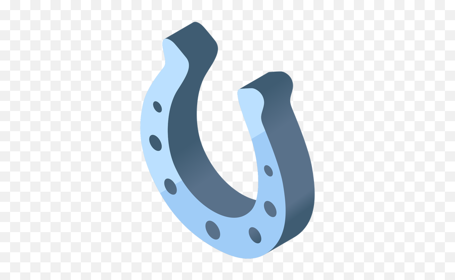 Seven Holes Silver Horseshoe Icon Transparent Png U0026 Svg Vector Emoji,Horseshoe Emoticon On Fb