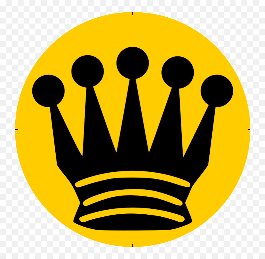 Chess Piece Symbol U2013 Black Queen U2013 Dama Negra - Openclipart Emoji,Nerd Emoji Mural