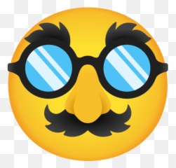 Disguised Face Emoji - Disguised Face Emoji,Cute Face Emoji