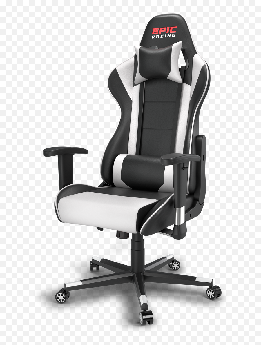 Epic Racing Ergonomic Gaming Chair Er - 100 White Emoji,Esports Chair Emoji Function