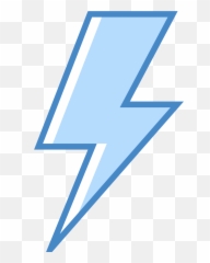 Lightning Bolts Png Posted By Michelle Mercado Emoji,Blue Lightning Bolt Emoji