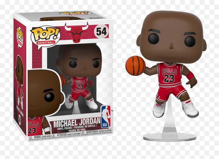Michael Jordan Bulls Uniforme Negro Nba - Funko Pop Basketball Emoji,Funko Emoji
