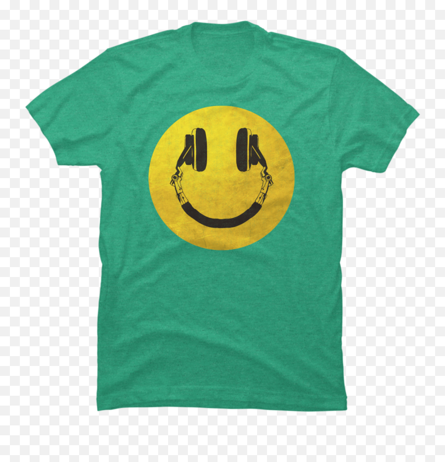 Tshirt Music Smile Illustration Style - Happy Emoji,Emoticons A Telecharger