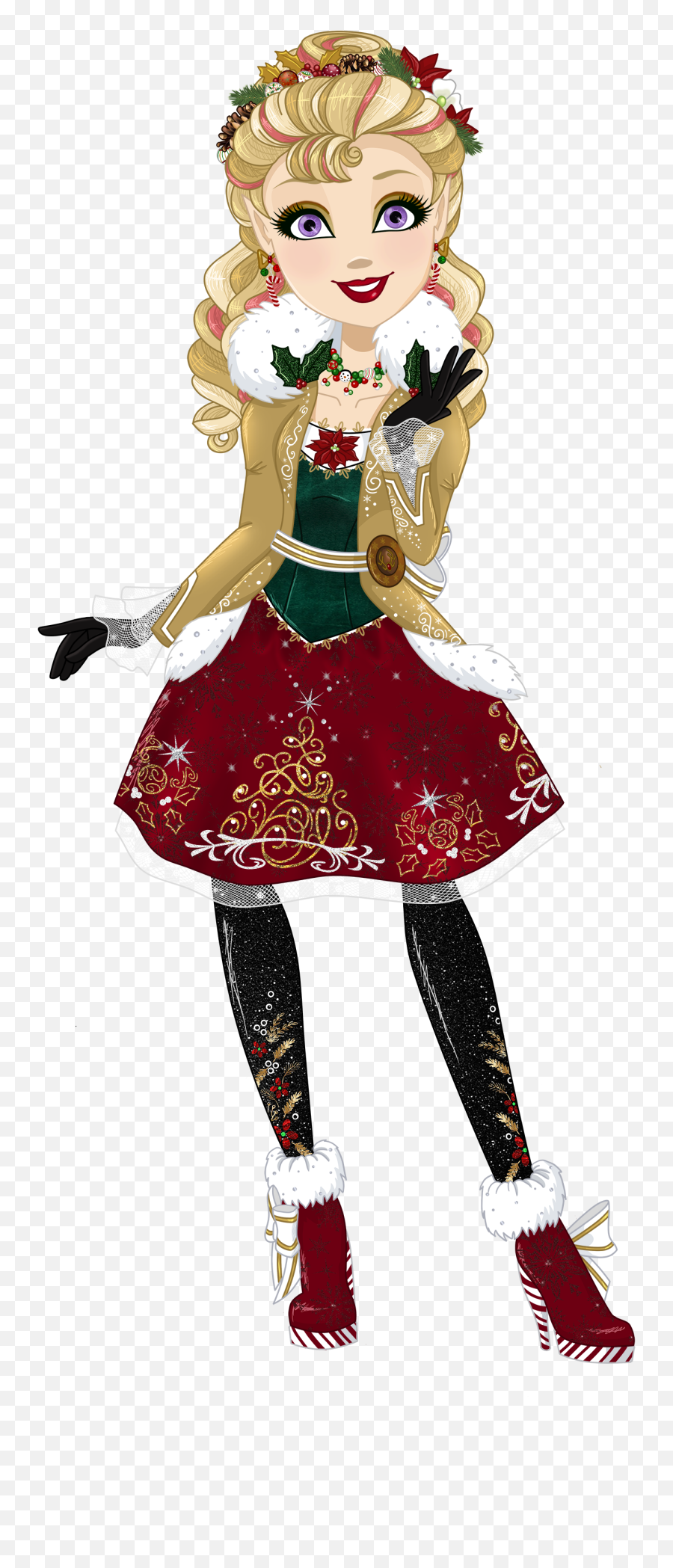 Destiny Claus Ever After High Fandom Wiki Fandom - Ever After High Destiny Claus Emoji,Christmas Songs With Emojis