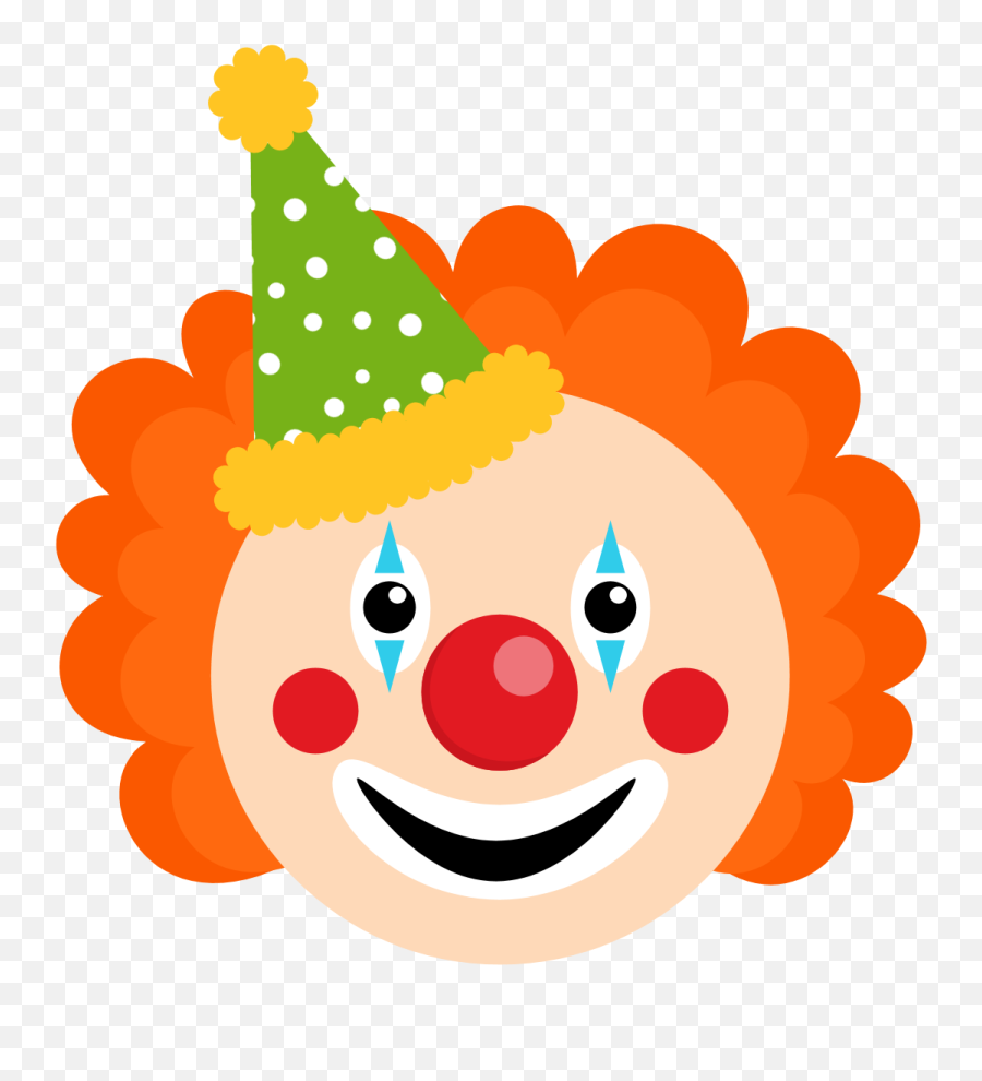 Pin Dewesa Kinnett Clip Art Zirkus Karneval Deko - Cute Cartoon Cute Clown Face Emoji,Juggler Emoji