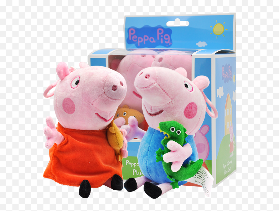 Peppa Pig Plush Toys Peggy Dolls George - Peppa Pig Emoji,Big Emoji Pillows