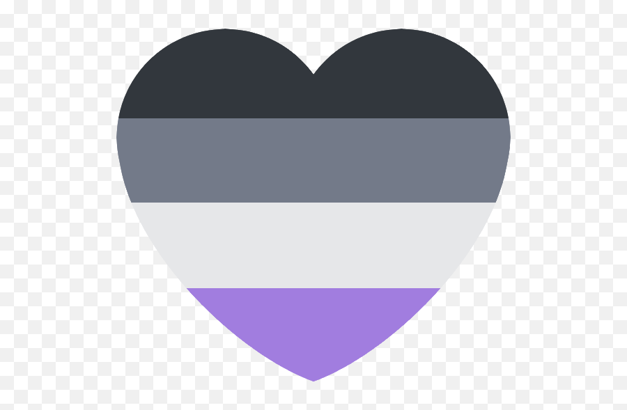 Asexual Emojis - Ace Aro Heart Emoji Discord,Ace Flag Emoji