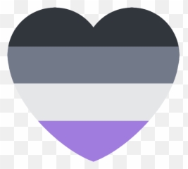 Asexual Emojis - Ace Aro Heart Emoji Discord,Ace Flag Emoji