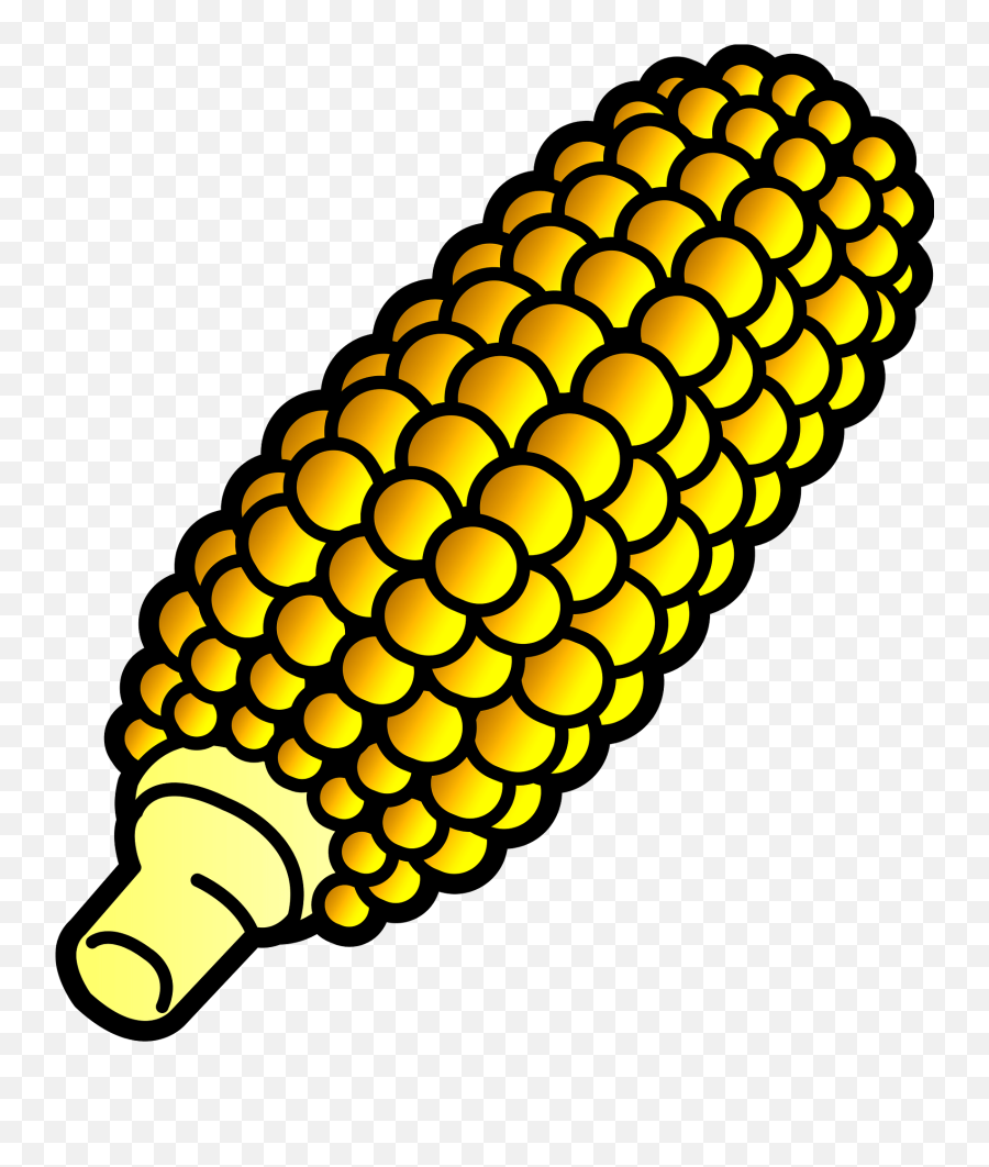 Broiled Sweet Corn Clipart - Dot Emoji,Corncob Emojis