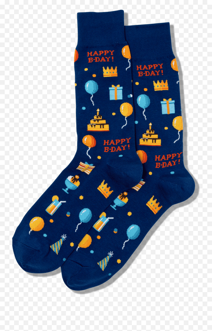 Mens Happy Birthday Crew Socks - Sock Emoji,Black Male Happy Birthday Emojis