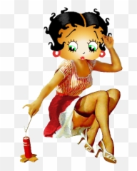 Betty Boop Pictures Black Betty Boop - Retro 4th Of July Pinup Emoji,Cantinflas Emoticon