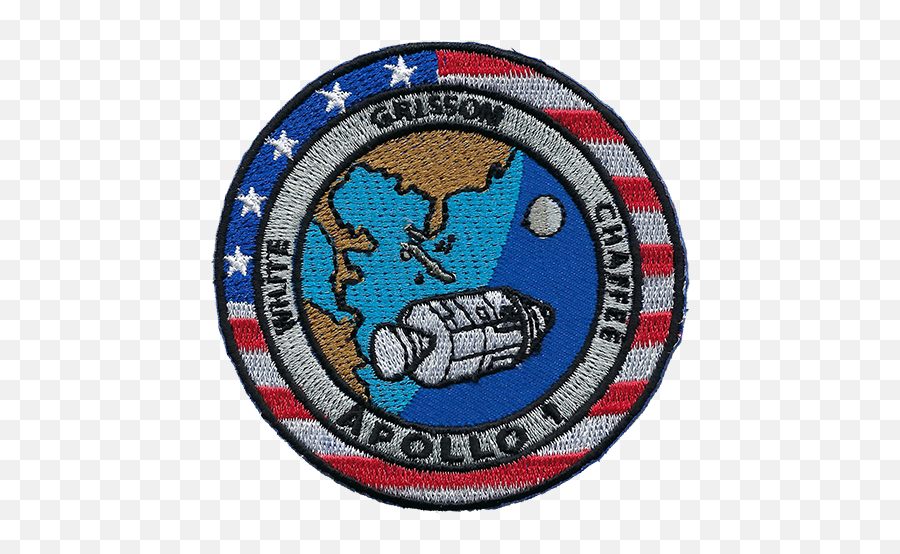 Apollo 8 - Project Apollo Space Exploration Patches Apollo 1 Emoji,Embroidery To.ear Emotions