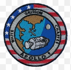 Apollo 8 - Project Apollo Space Exploration Patches Apollo 1 Emoji,Embroidery To.ear Emotions
