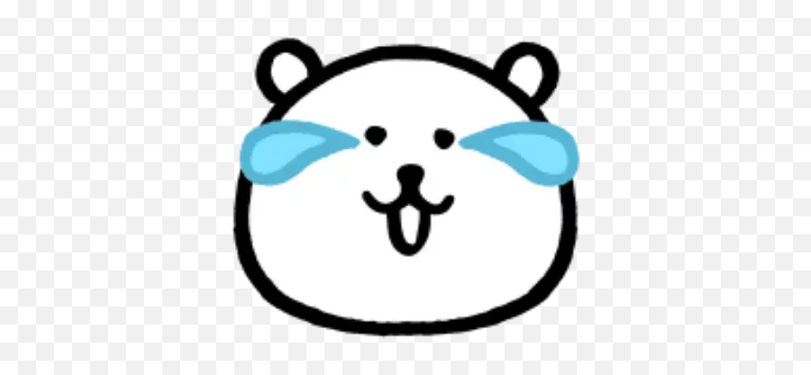 W Bear Emoji Whatsapp Stickers - Icon,Large Farmer Emoji Sticker