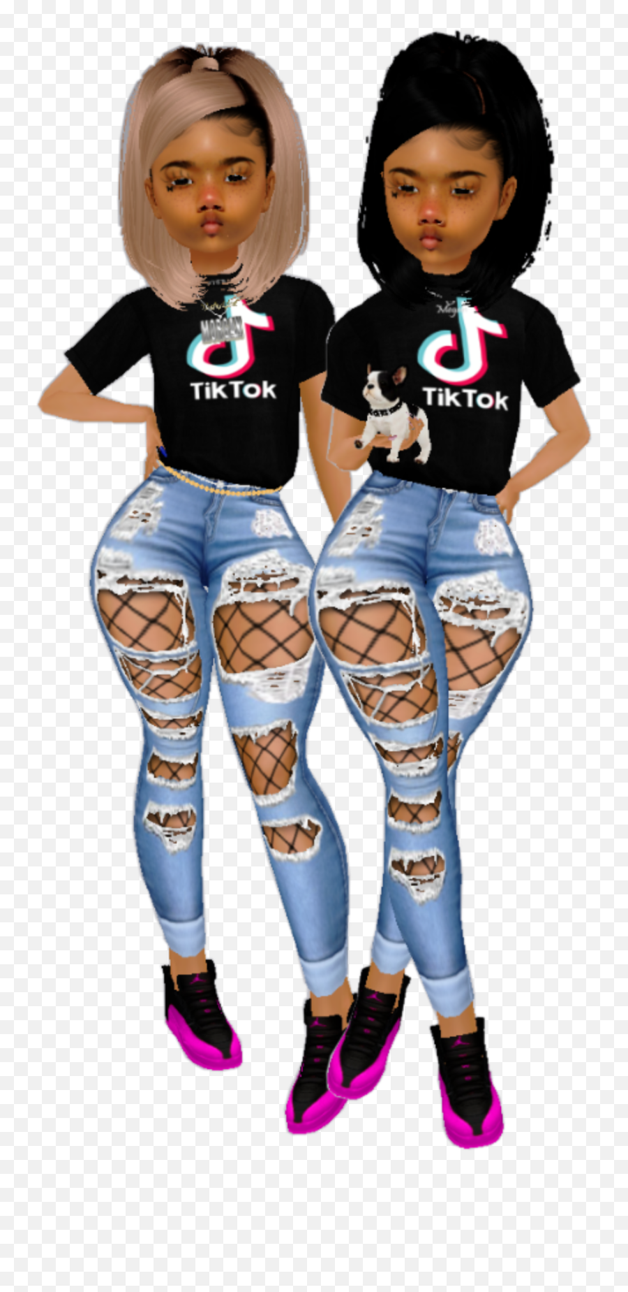 Imvu Imvugirl Girlimvu Sticker By - Imvu Girl For Picsart Emoji,How To Emoji On Imvu