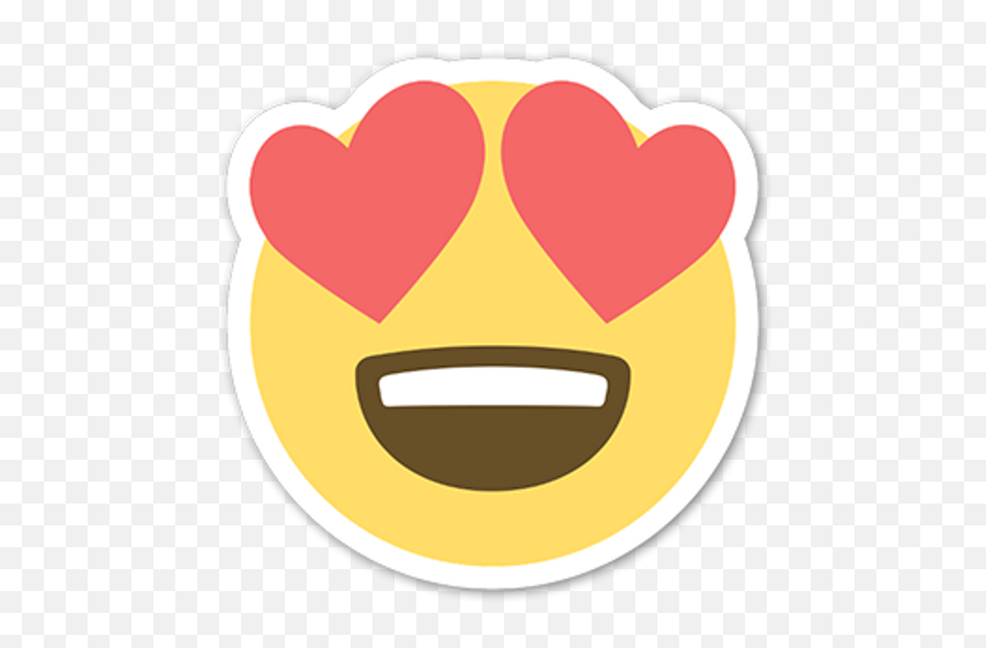 Pubg Sticker Stickykart - Heart Eyes Sticker Png Emoji,Pubg Emoji