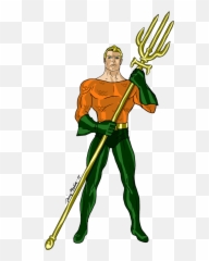 Aquaman Comic Png Transparent Png - Aquaman Cartoon Transparent Background Emoji,Aquaman Emoji Transparent Png