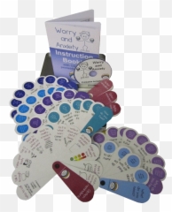 Sign Language - Anxiety Emoji,Emotion Flash Cards