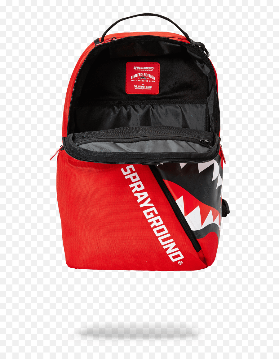 Sprayground Angled Shark Red Backpack - Sprayground Emoji,Walmart Bookbags Emojis