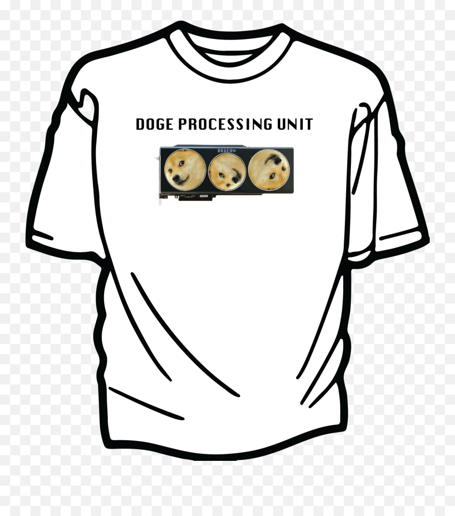 Doge Dpu - White T Shirt Clip Art Emoji,Doge Emoticon Art