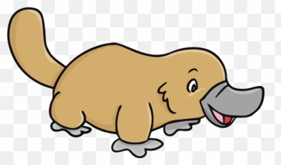 Perry The Platypus Stencil - Duck Billed Platypus Cartoon Emoji,Platypus Emoji