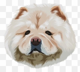 Cartoonize Your Dog - White Chow Chow Cartoon Emoji,Cartoon Dog Peeking Behind Wall Emoticon