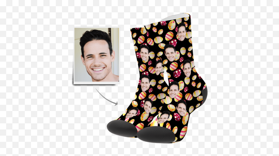 Party Sock - Ostern Socken Emoji,Emoji Socks For Sale