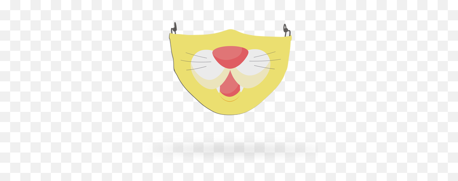 Kids Ginger Cat Face Covering Print - Celebrityfacemaskscom Happy Emoji,Cat Emoji Faces