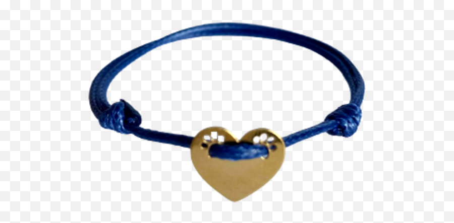 Bracelet Blue - Heart With Paws Emoji,Bracelet That Changes Color Based On Emotions
