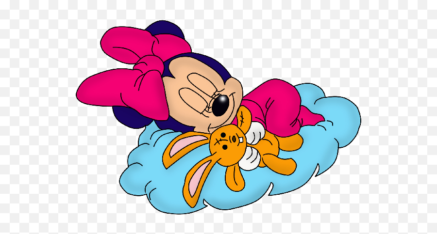 Disney Minnie Desenho - Baby Minnie Sleeping Emoji,Minnie Mouse Emoji Copy And Paste