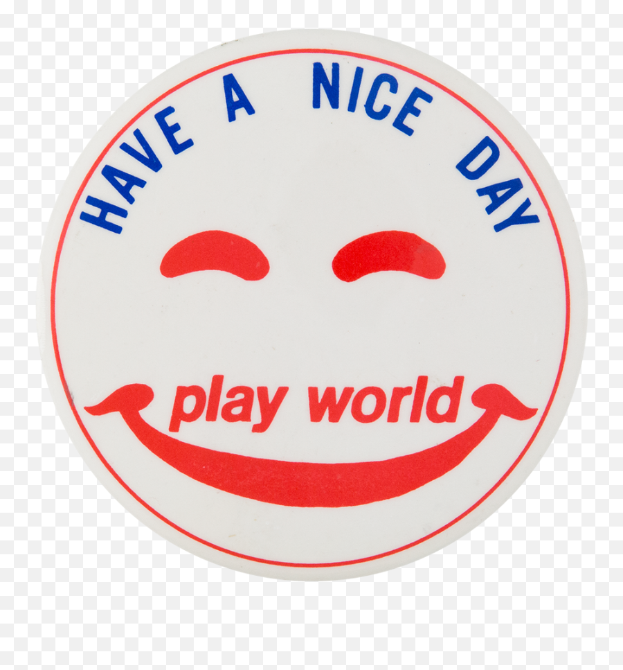 Play World Smiley Busy Beaver Button Museum - Happy Emoji,Emoticon World