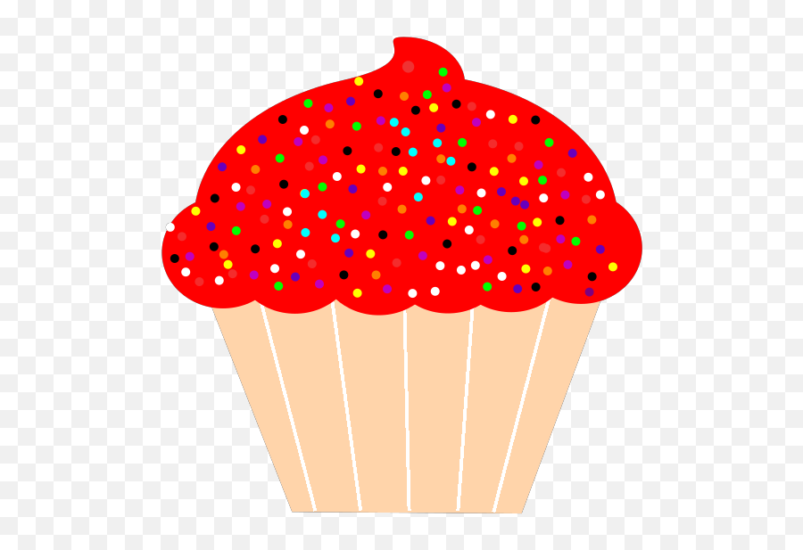 Cupcake Png Svg Clip Art For Web - Download Clip Art Png Red Cake Clipart Emoji,Emoji Cupcake Designs