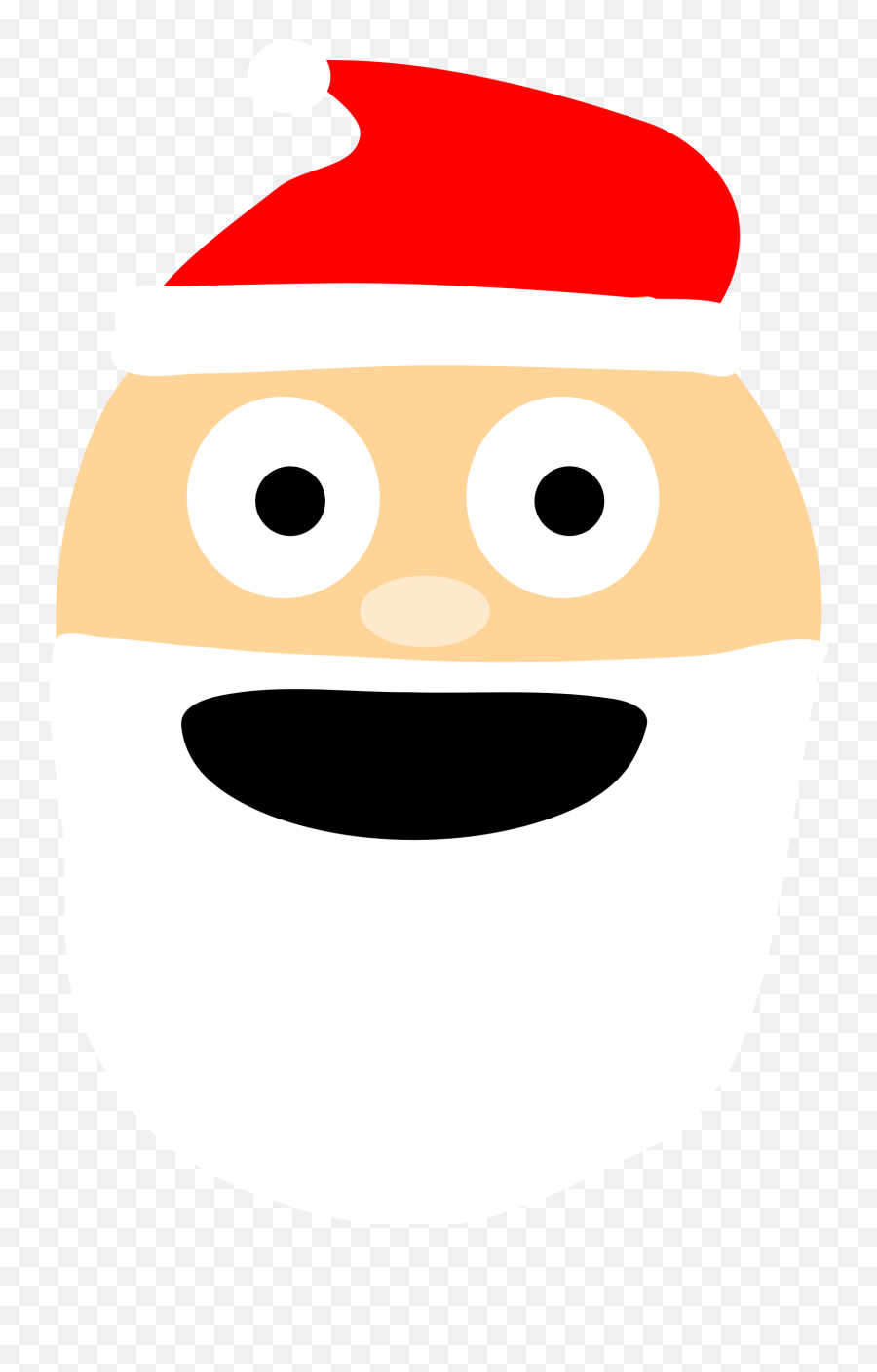 Clipart Santa Emoji - Clip Art,Santa Emoji
