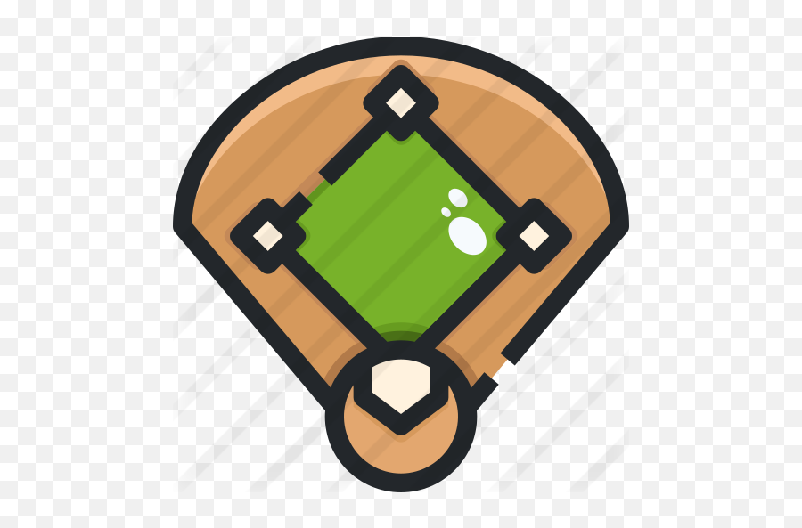Baseball Field - Free Sports And Competition Icons For American Football Emoji,Baseball Glove Emoji