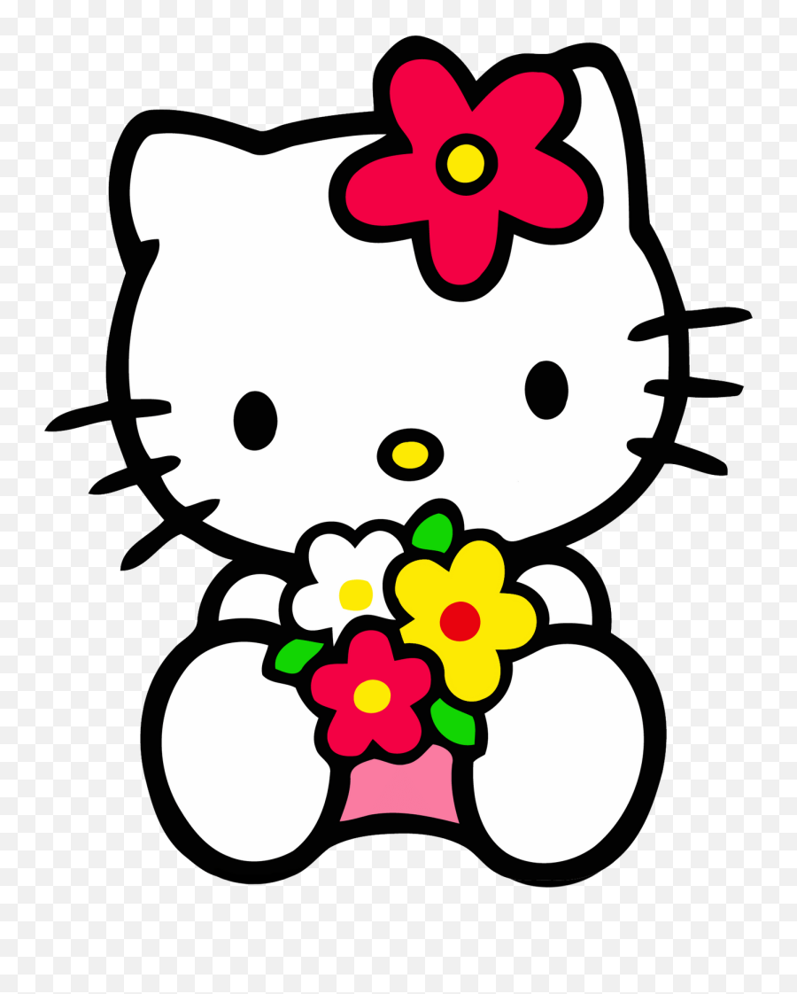 Hello Kitty Hd Wallpaper Download Cute Hello Kitty Drawing - Hello Kitty Emoji,Hello Kitty Emoji For Iphone