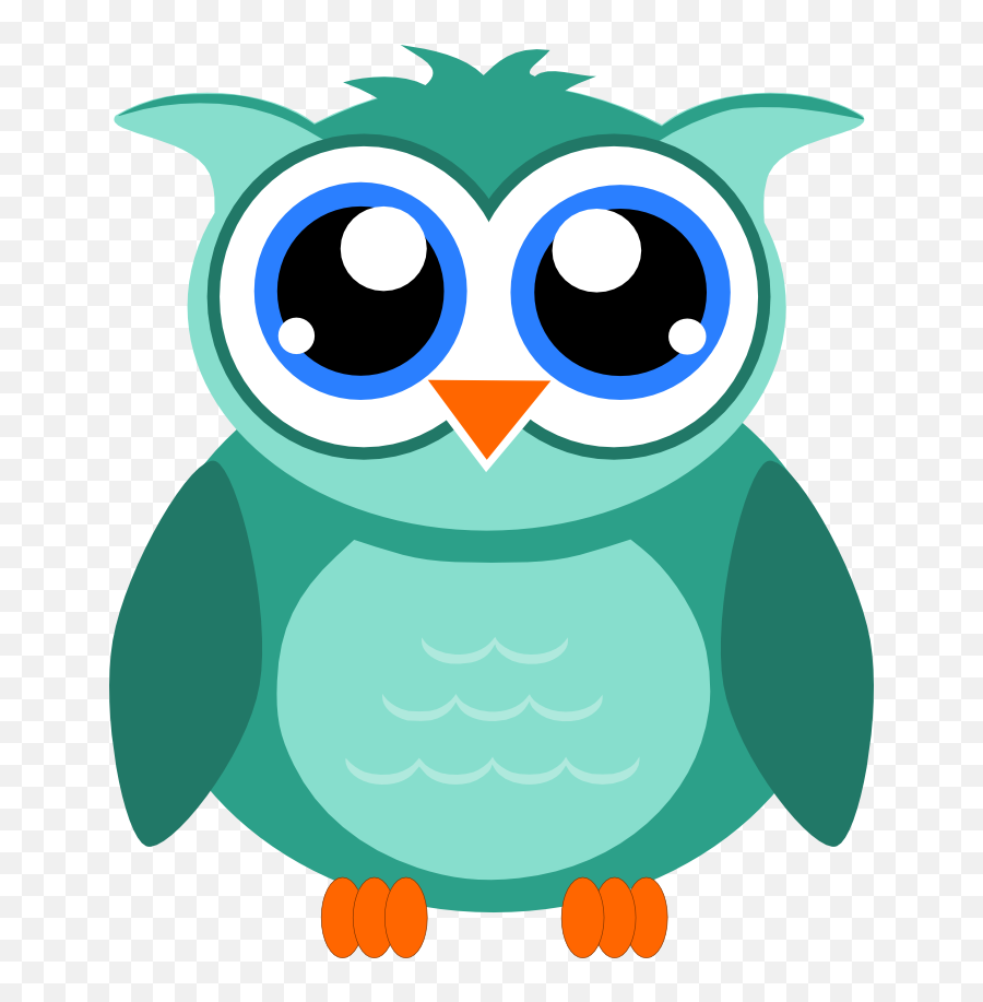 Cartoon Clip Art Owl Clip Art - Clip Art Emoji,Baby Chick Emoji Pillow