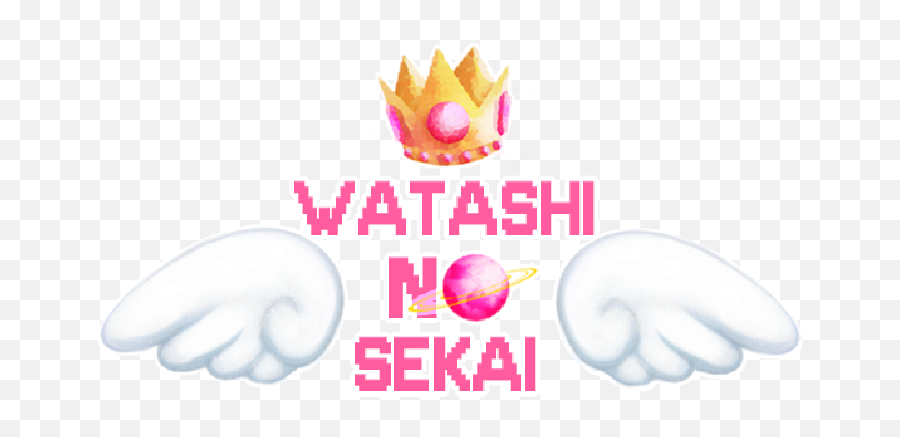Watashi No Sekai By Krol Hime Houkago X Ponytail - Language Emoji,Emoticon Despistado