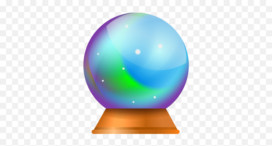 Crystal Ball - Png Dot Emoji,Crystal Ball Emoji Transparent