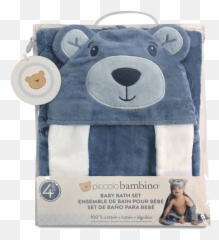 Piccolo Bambino Baby Bath Set - Soft Emoji,Emoji Bed Covers