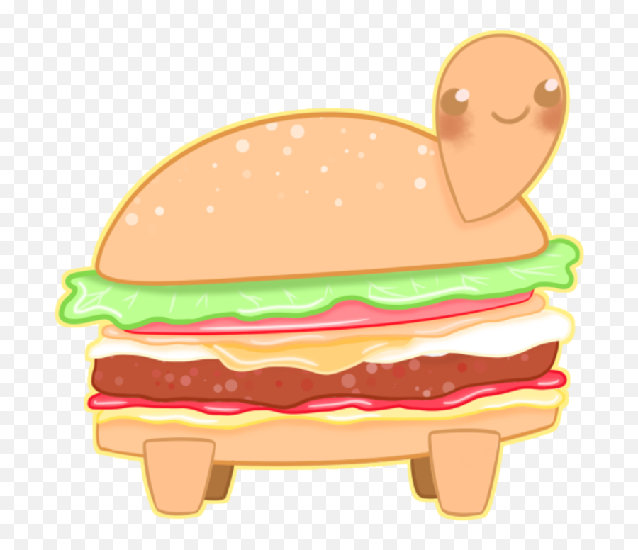 Cheeseburgerturtle - Discord Emoji Hamburger Bun,Emoji 48