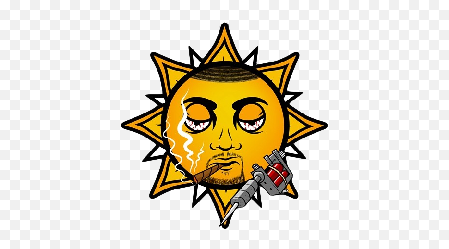 Glo Gang Characters New - Glo Gang Sun Png Emoji,Glo Man Emoji