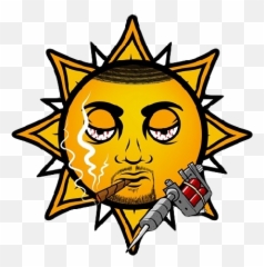 Glo Gang Characters New - Glo Gang Sun Png Emoji,Glo Man Emoji