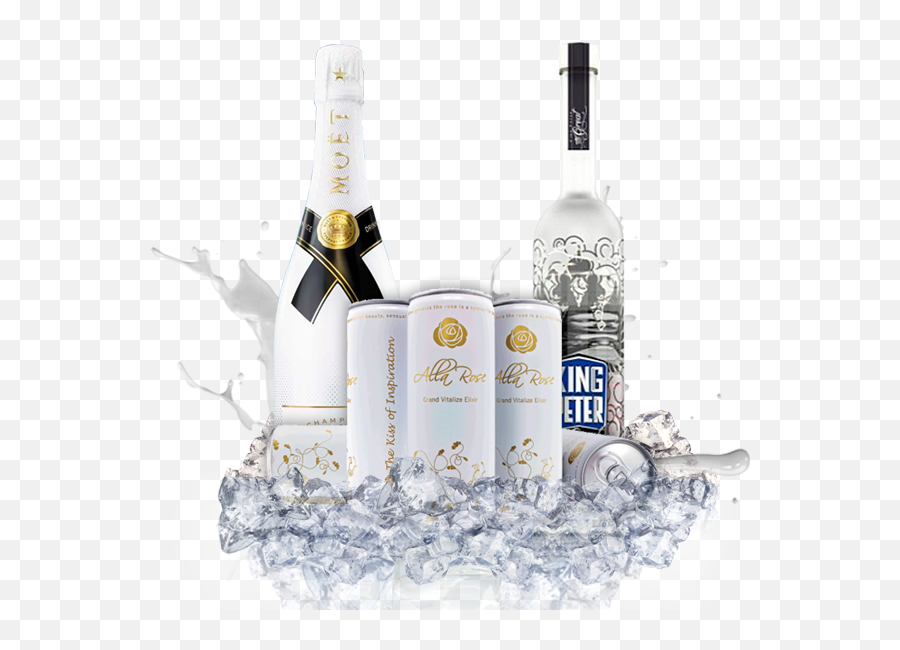 Pack Luxury Kiss Ice Rose - Luxury Emoji,Moet Et Chandon Rose Imperial Champagne 'emoji Limited Edition' 750ml