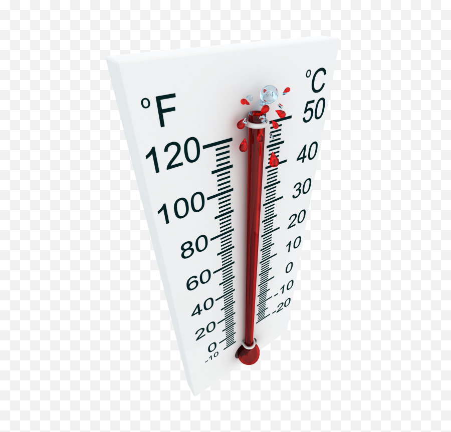 Hot Burst Thermometer Sticker By Rachel Hazzard - Heat Stroke Powerpoint Presentation Emoji,Thermometer Emoji